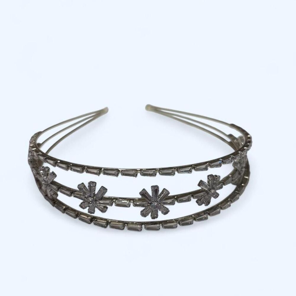 Unbranded Women's Silver and Grey Hair-accessories
